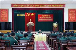 Cục Chính trị tổ chức hội nghị đối thoại dân chủ với cán bộ, nhân viên, chiến sĩ khối cơ quan Cục